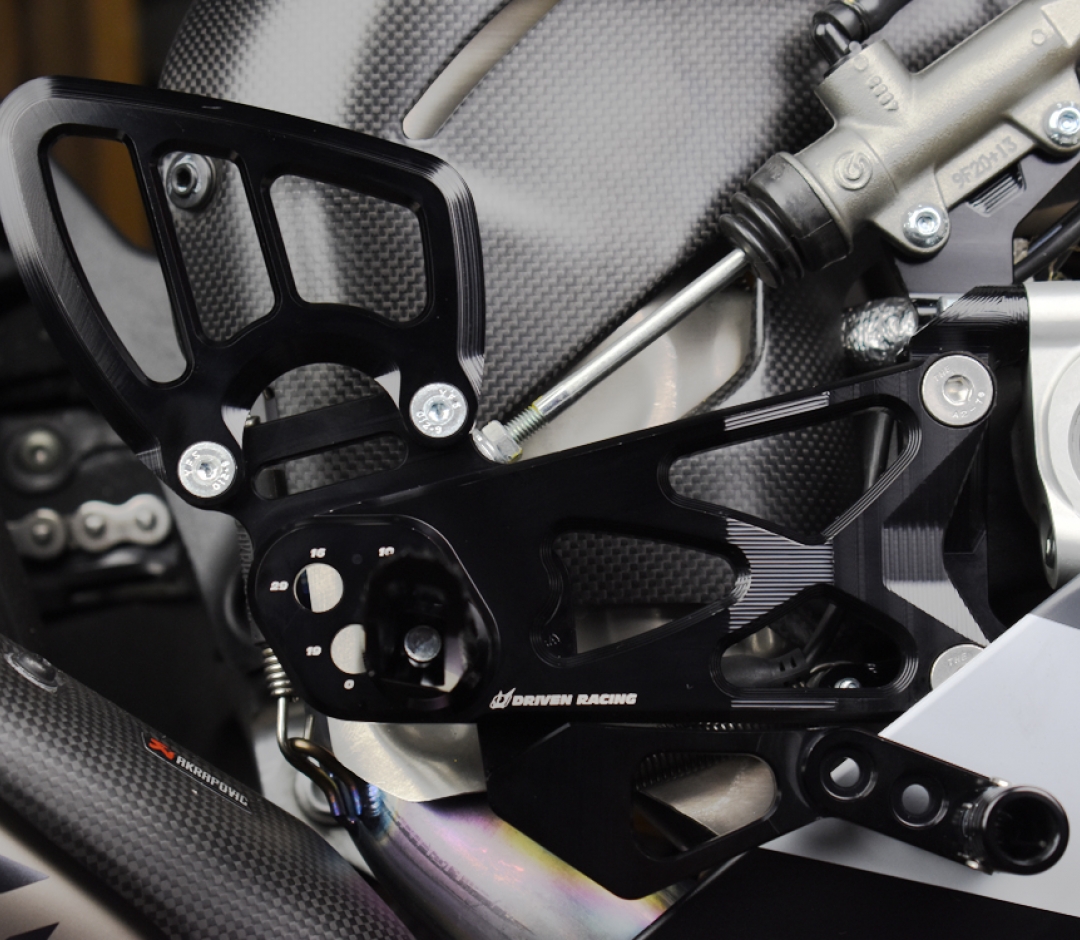 18-20 Ducati V-4 TT Rear Set | Driven Racing