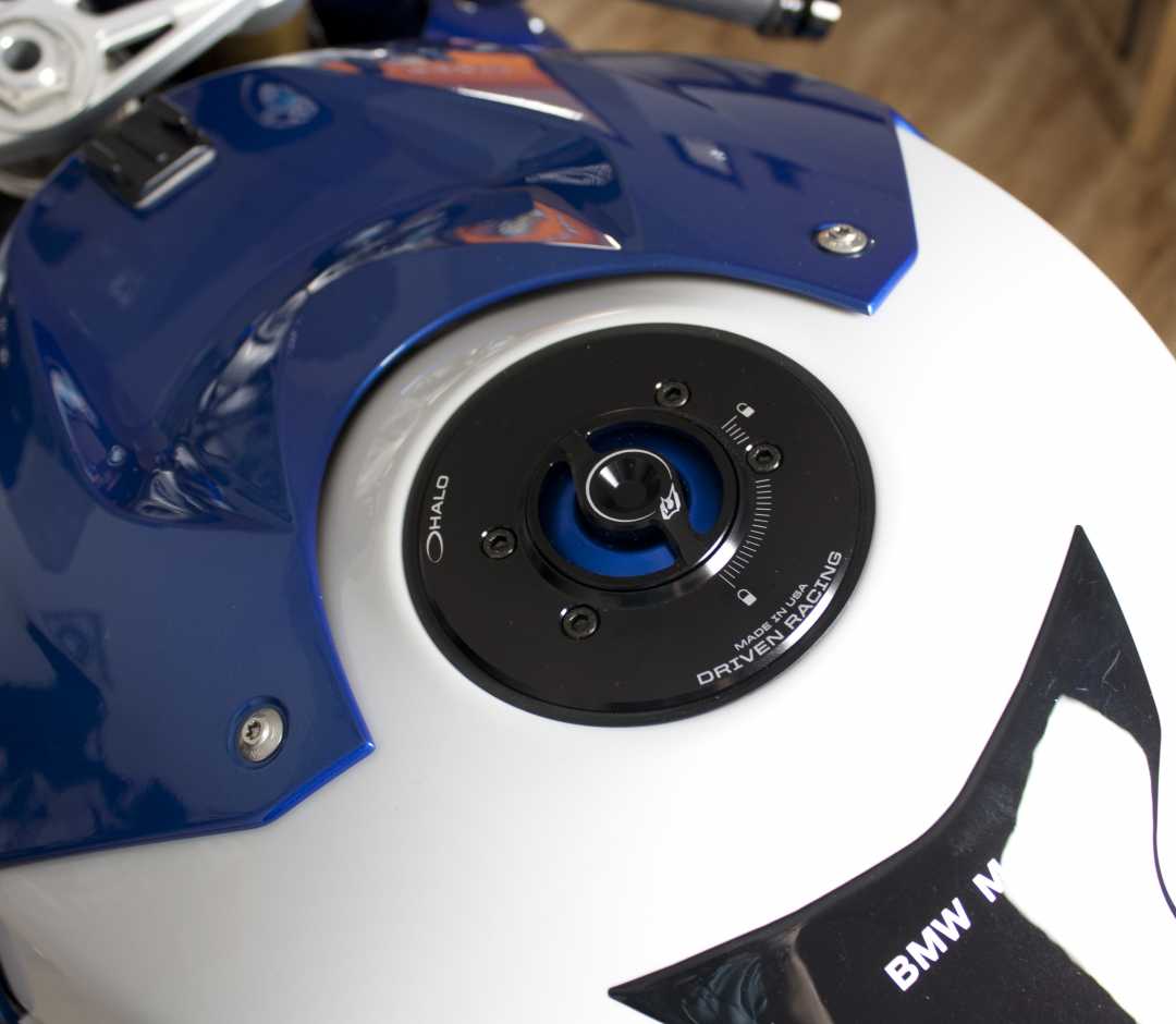 Driven Racing Halo Fuel Cap Base - Lightweight, No Hose, For Sport Bikes (Cap Sold Separately) - View #9
